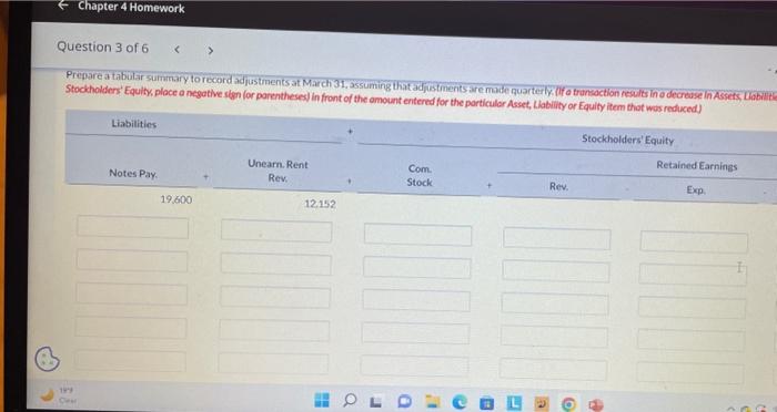 selected accounts below before adjusting entries have been prepared, Assets Liabilities Stockholders'