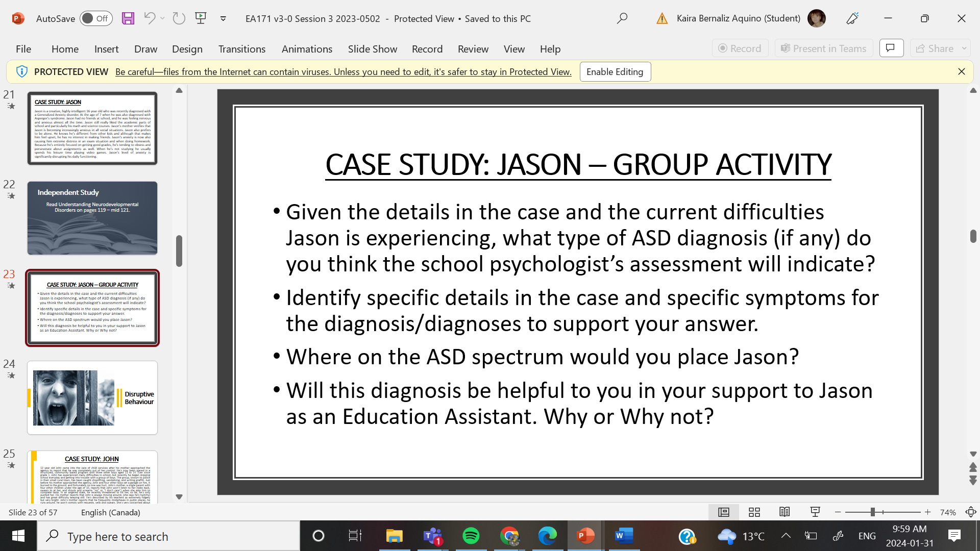 Saved to this PC Transitions Animations Slide Show Record Review View Help