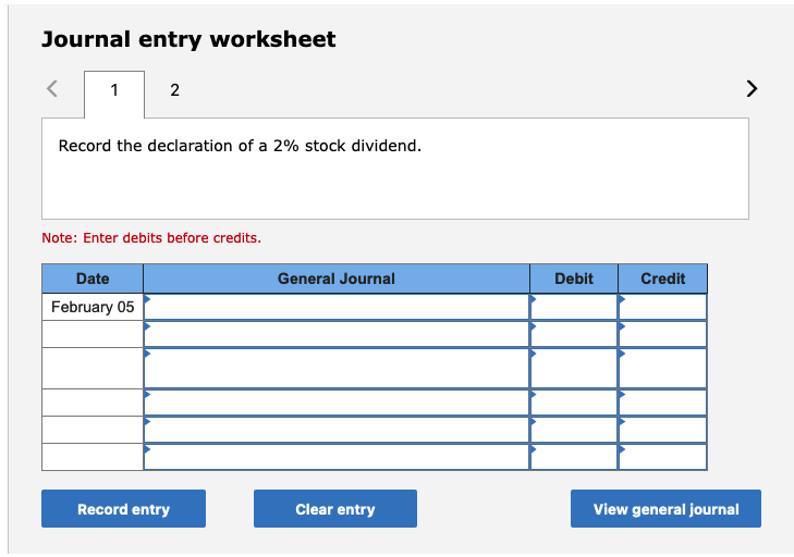 following information applies to the questions displayed below.] The stockholders' equity section