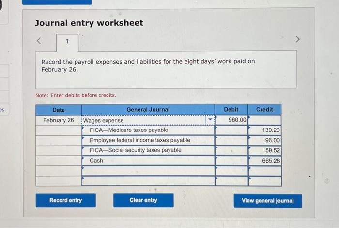 paid cash to Lyn Addie for eight days' work at $120 per