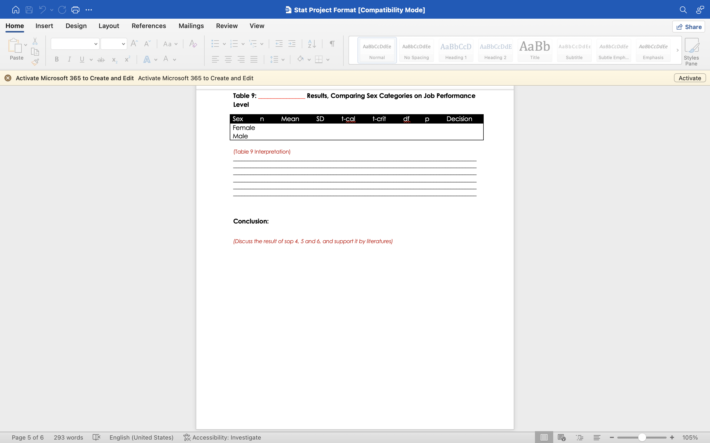 Subtle Emph... Emphasis Styles Pane AT References Mailings Review View A A