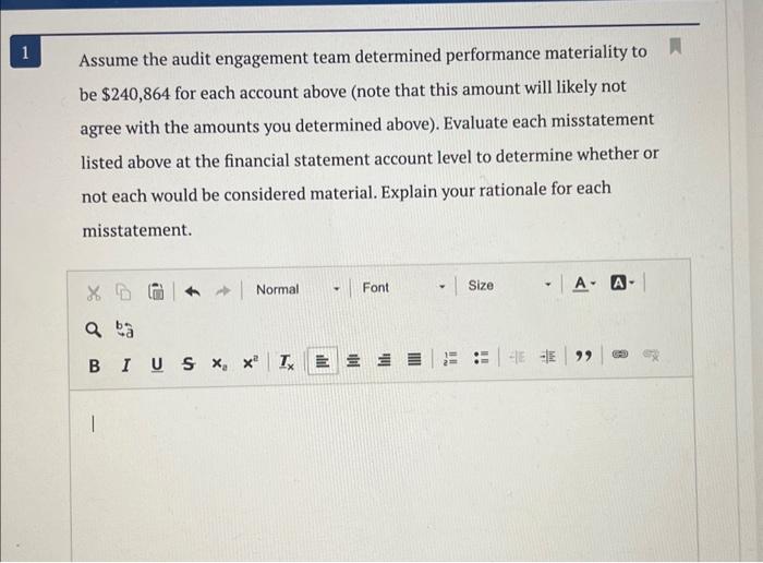 that the total projected misstatements are as follows: Sales: $235,506 Cash: $258,046