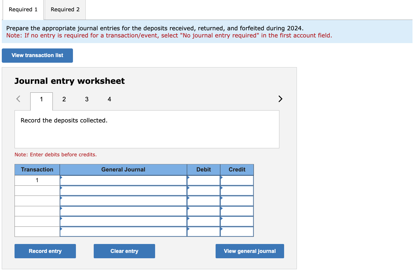 in reusable protective containers. Customers pay a deposit for each container received.