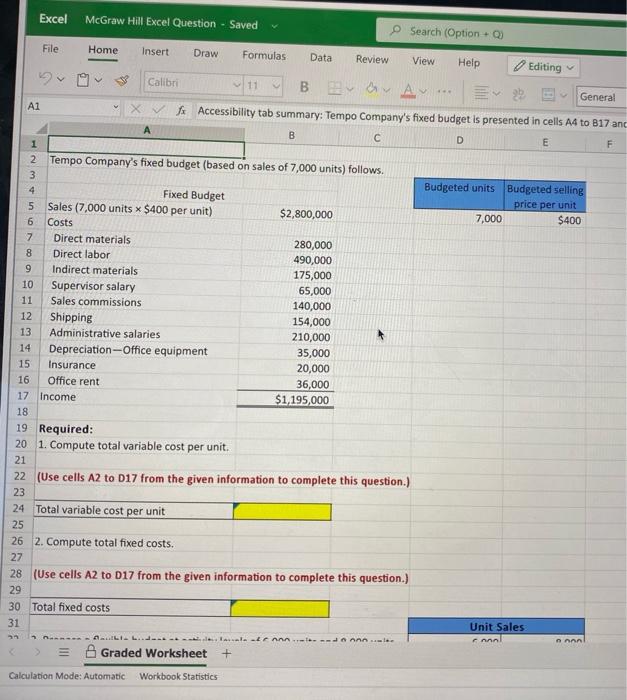 Home Insert Draw Formulas Data Review View Help Editing Calibri 11 B