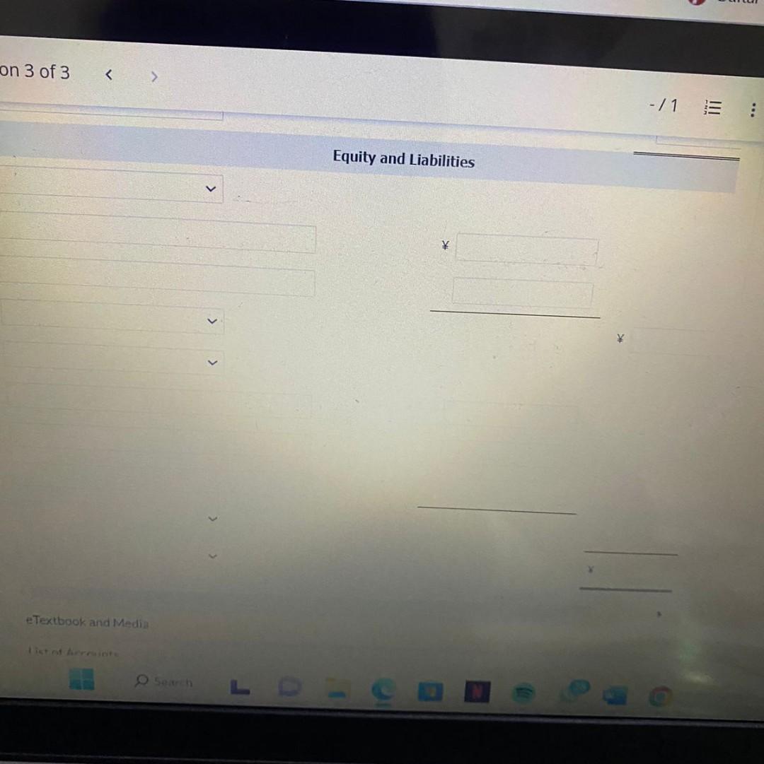 Equipment 39,904 Accumulated depreciation-equipment 6,960 Accounts payable 4,756 Dividends 3,480 Service revenue