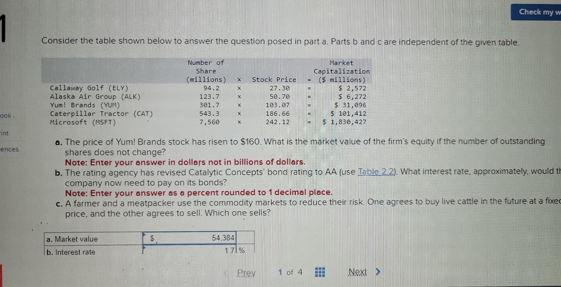 ook int Consider the table shown below to answer the question posed