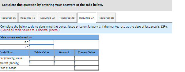 factor(s) from the tables provided. Round all table values to 4 decimal