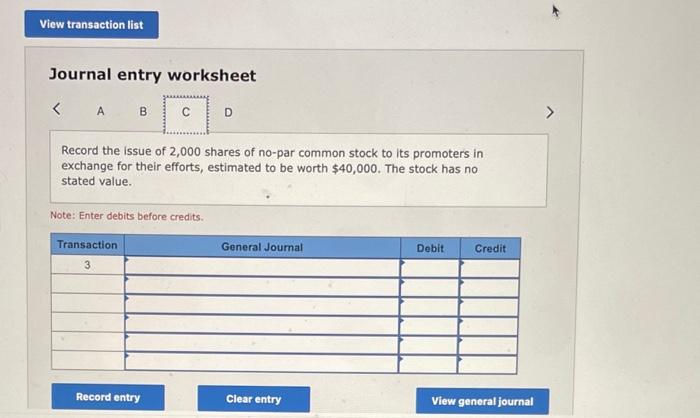 value common stock for $35,000 cash. 2. A corporation issued 2,000 shares