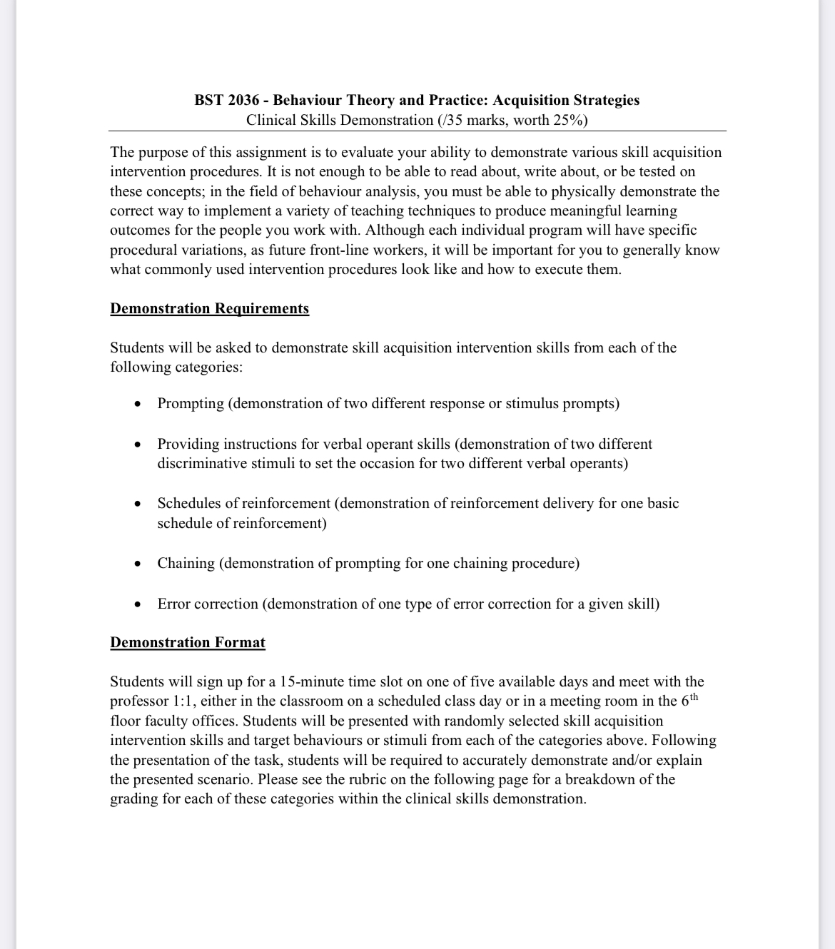 demonstrates the selected prompt (2). The student applies the prompt to the