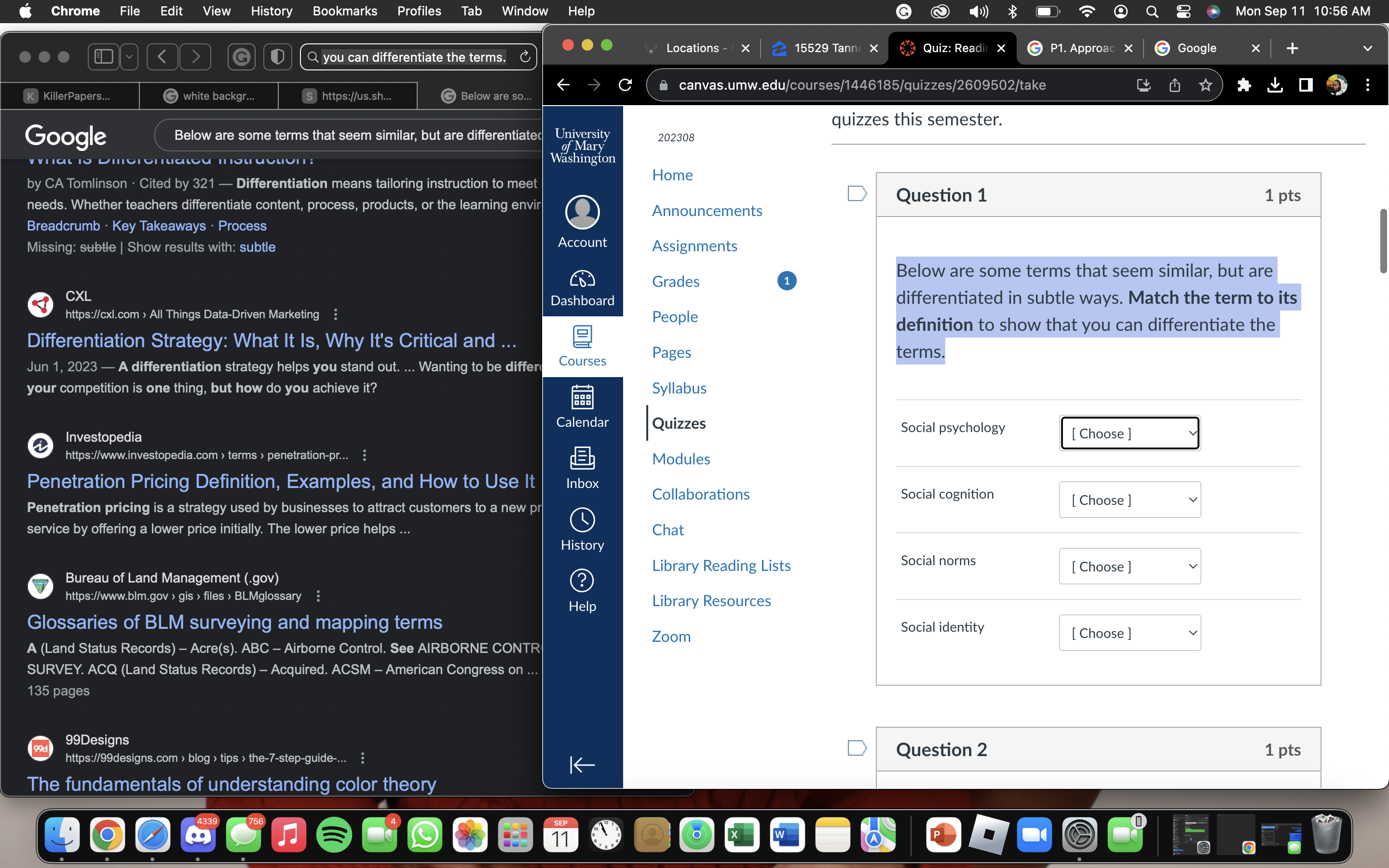 Chrome File Edit View History Bookmarks Profiles Tab Window Help Mon Sep