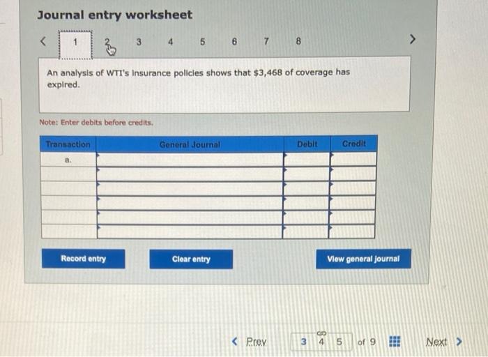 [The following information applies to the questions displayed below.] Wells Technical Institute