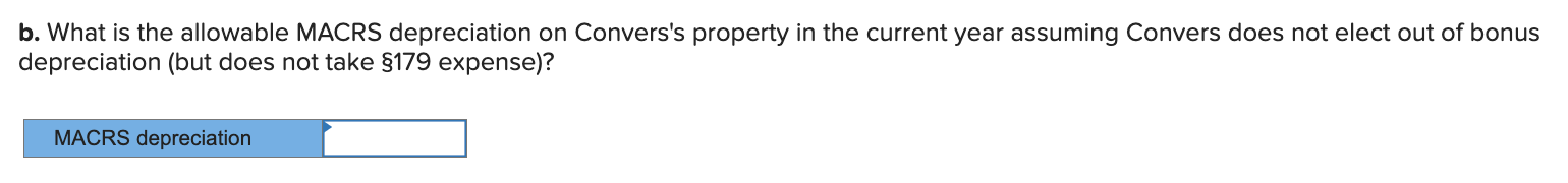 year-end) acquired the following assets during the current tax year: (ignore 179