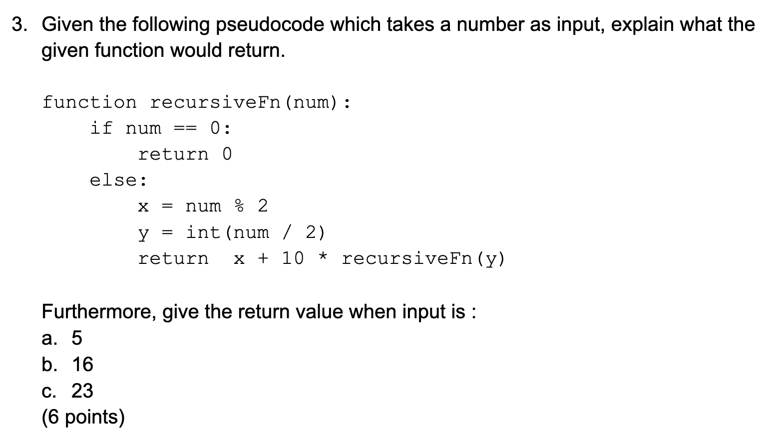 string : 3.143.14, input string pip, output string : 3.14p (6 points)