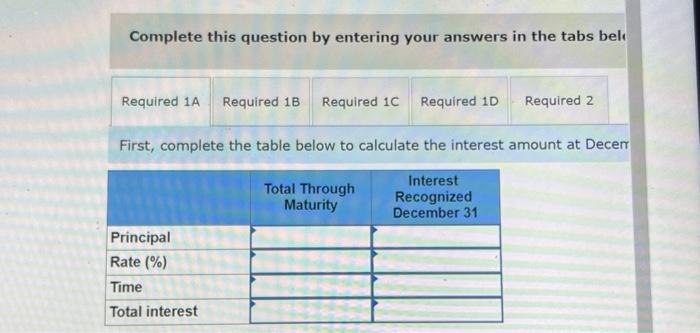 P4 The following transactions are from Ohim Company Note: Use 360 days