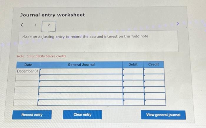 in granting Danny Todd a time extension on his past-due account receivable.