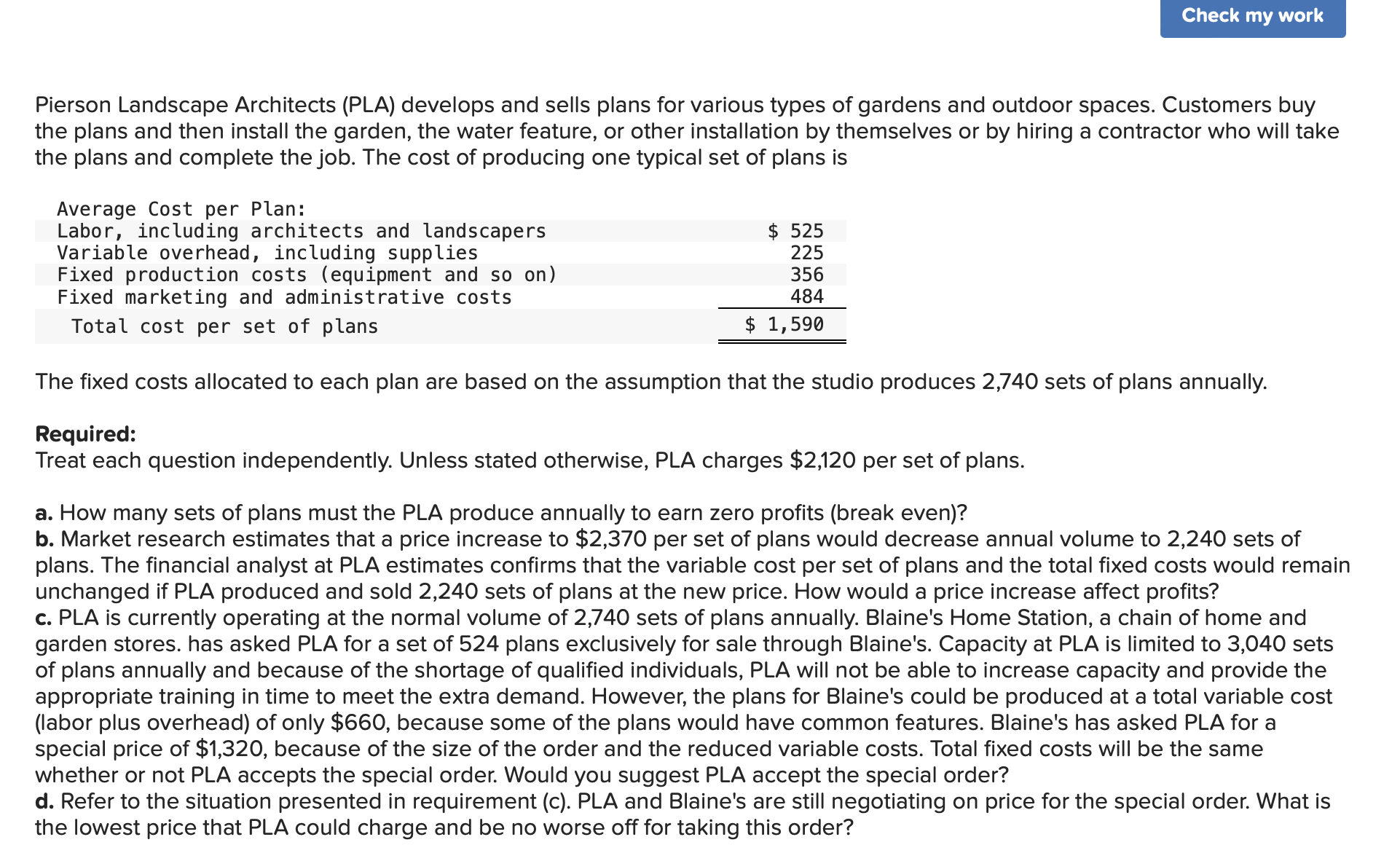 Check my work Pierson Landscape Architects (PLA) develops and sells plans for