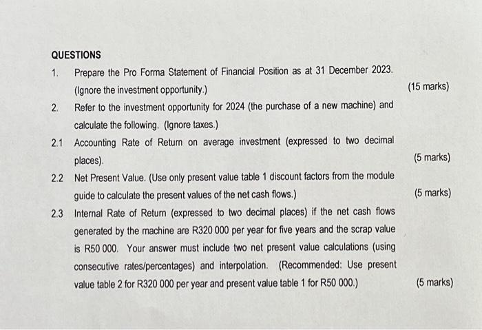 questions that follow: SENTRA LIMITED: PLANNING FOR THE FUTURE Sentra Limited is