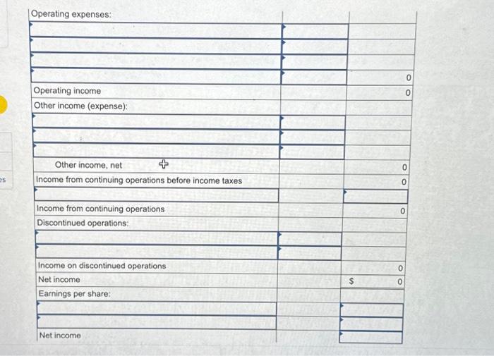 [LO4-1, 4-3, 4-4, 4-5] Rembrandt Paint Company had the following income statement