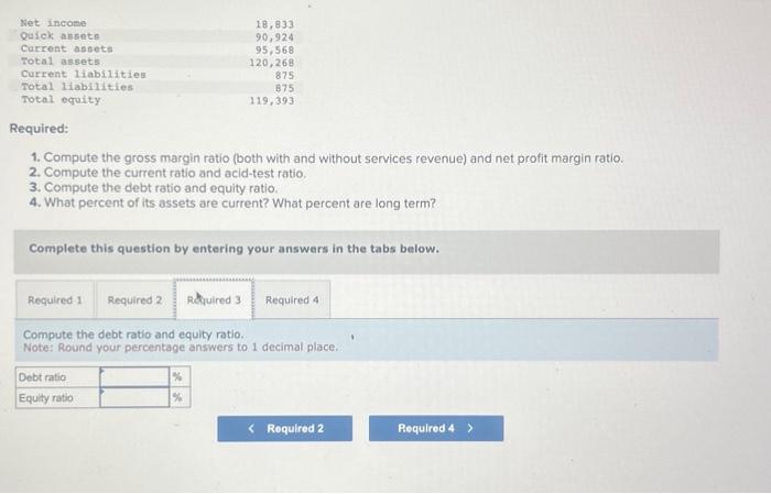 the requirements. Computer services revenue Net sales (of goods) Total sales and