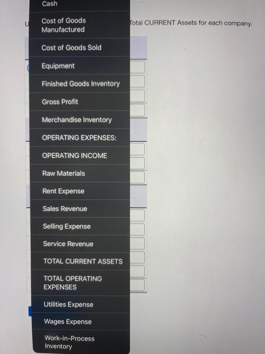92,300 Selling Expenses 19,400 Company Y Accounts Receivable 12,400 Cash 8,100 Equipment