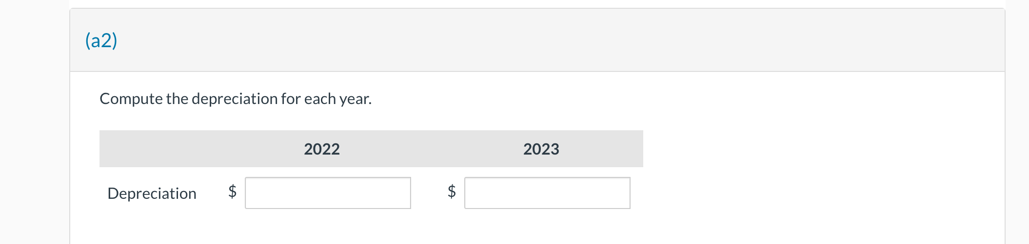 no. 10 cost $64,030 and is expected to have a salvage value