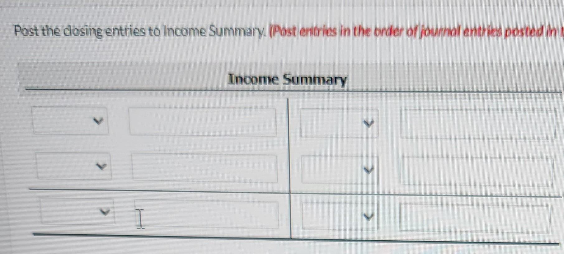 closing entries. Salaries and Wages Expense 6/10 2,800 6/28 5,800 Bal 8,600