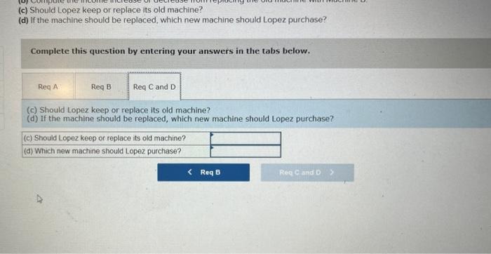 of four years. It can be sold now for $59.000. Variable manufacturing