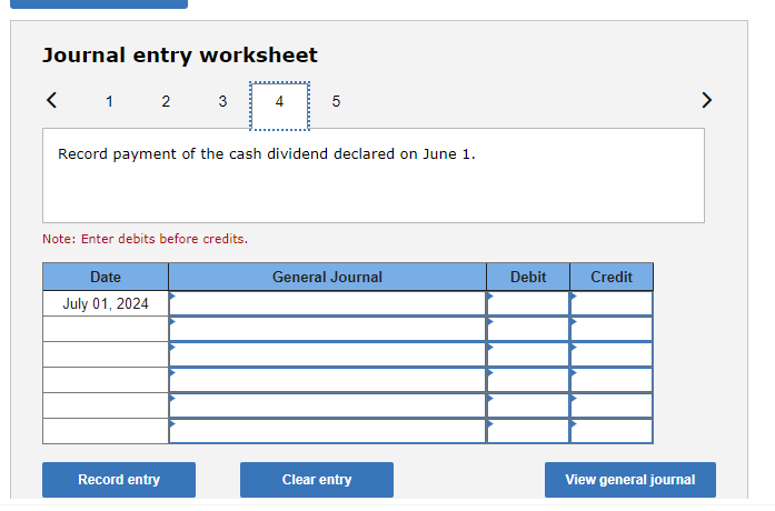 3,000 shares of treasury stock purchased on May 10 for $70 per