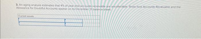 Company reports the following results for its calendar year. Cash sales Credit