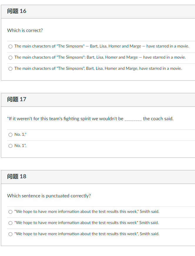 dedication. 2 Which sentence is correctly punctuated with commas? Glenda was a