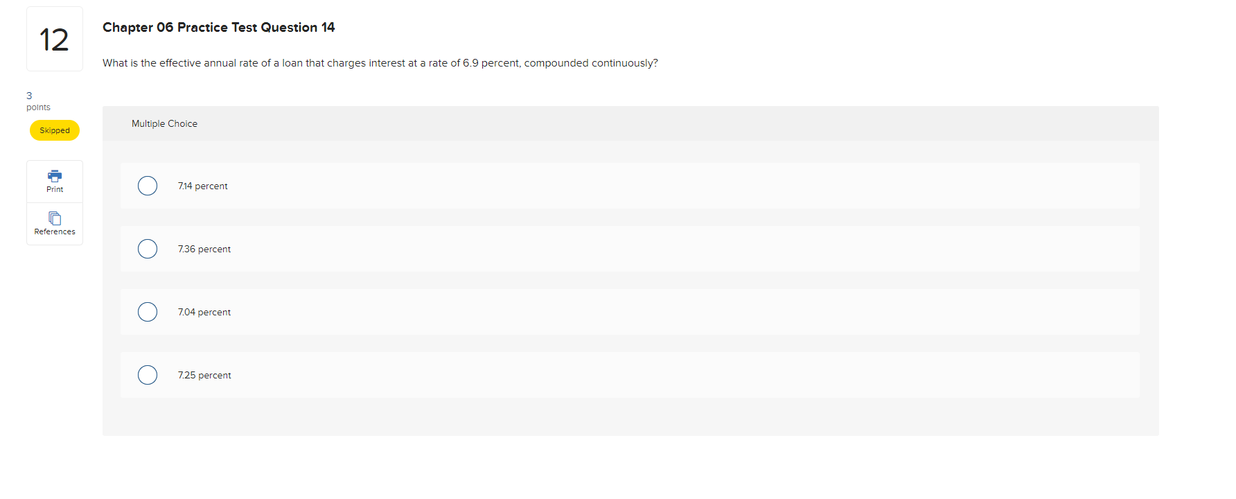 5 years from now, and $13,000 on a vacation 7 years from