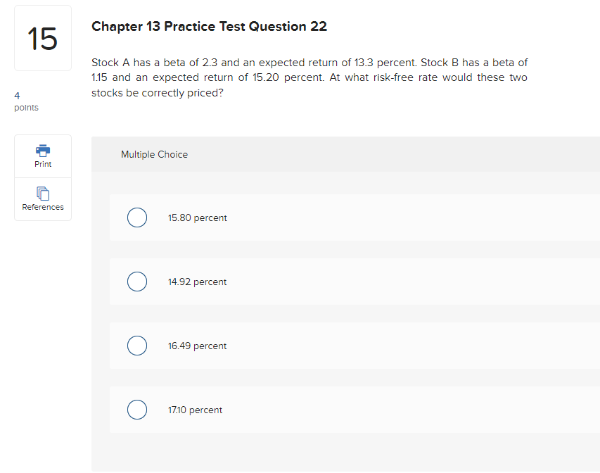 a boom economy, 15.50 percent in a normal economy, and lose 35