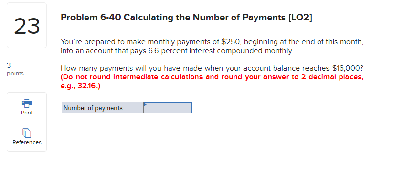 of 1.5 percent? points Multiple Choice Skipped Print References $3,005.13 $3,008.11 $3,067.39