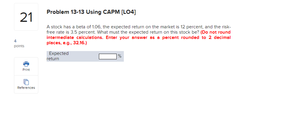 Test Question 04 Lester has a portfolio comprised of the following stocks: