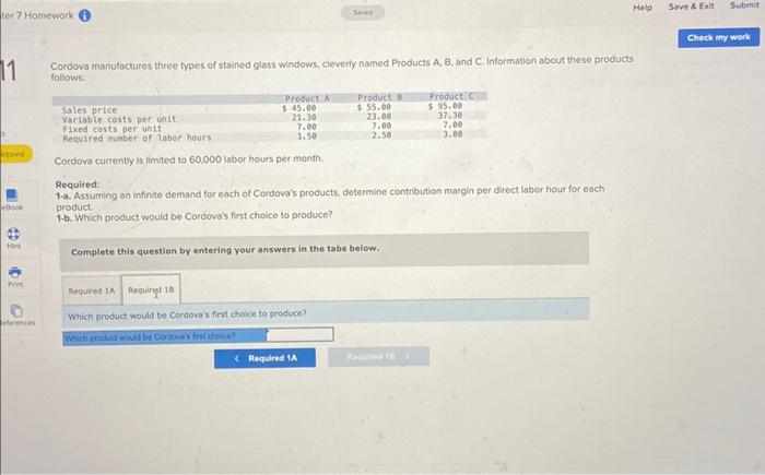 Cordova manufactures three types of stained glass windows, cleverly named Products A,