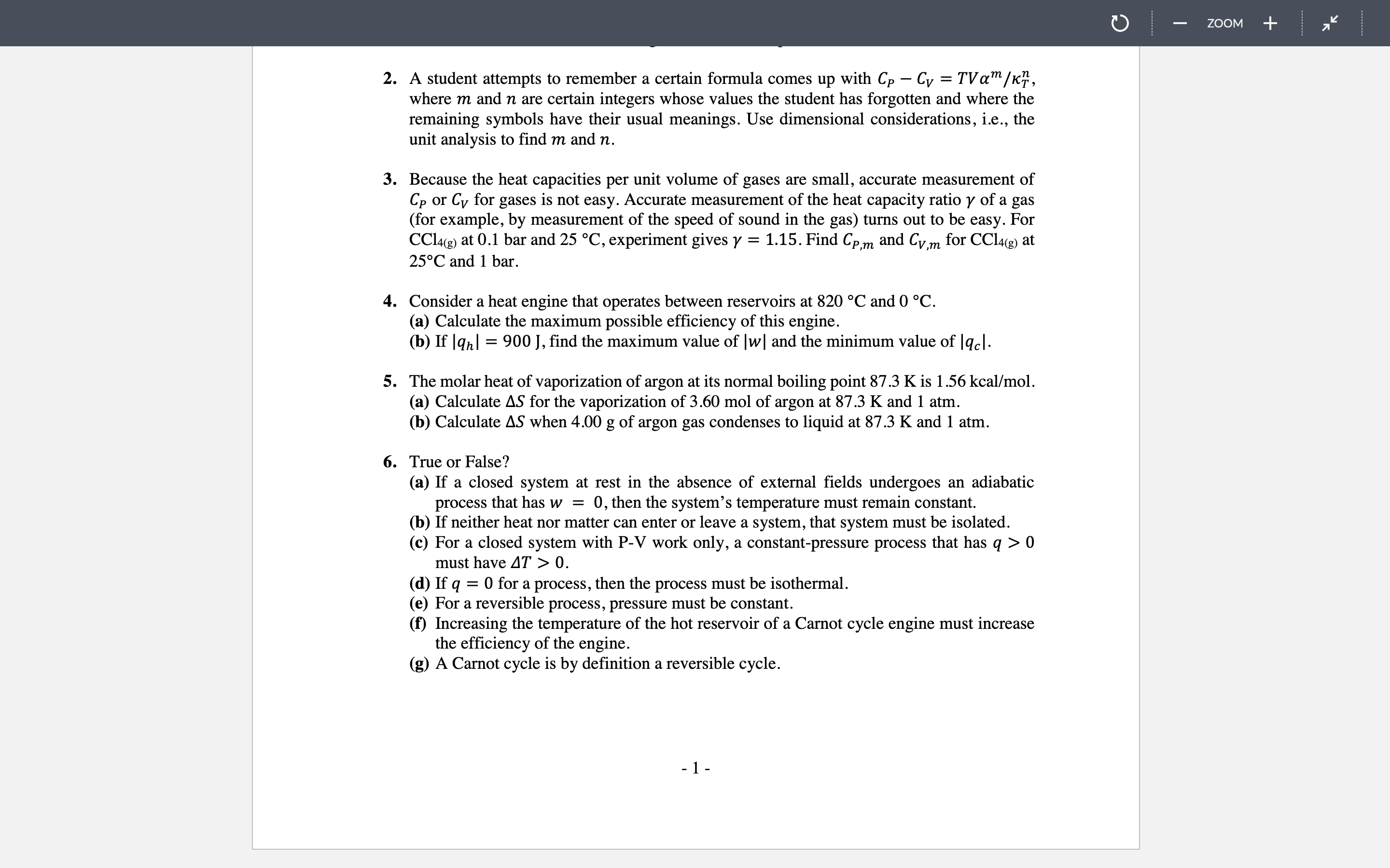 ZOOM + K --------- = TVam/k7, 2. A student attempts to remember