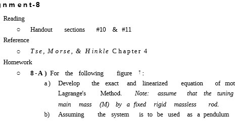 Inment-8 Reading Handout sections #10 & #11 Reference Tse, Morse, & Hinkle