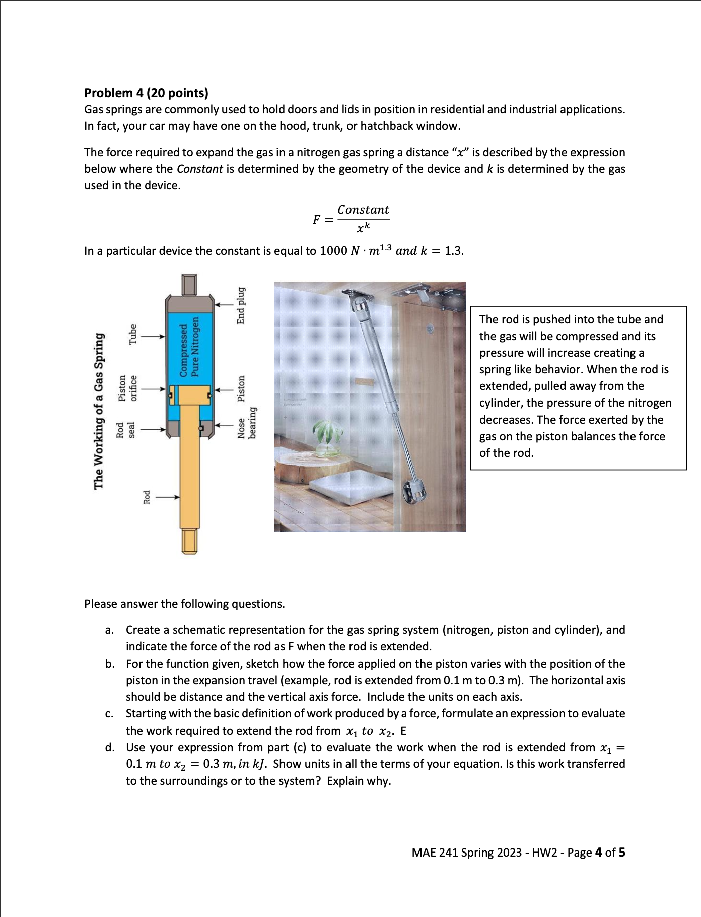 transport of energy by work, one of them related to the change