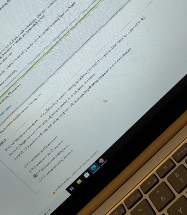 anding the when the time expire s test will save and submit