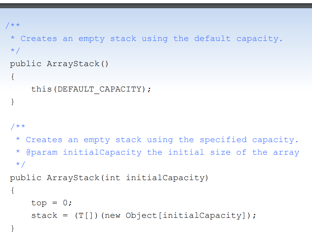 stack in which the * bottom of the stack is fixed at