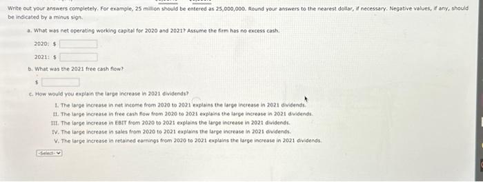 Powell Panther Corporation: Income Statements for Year Ending December 31 (millions of