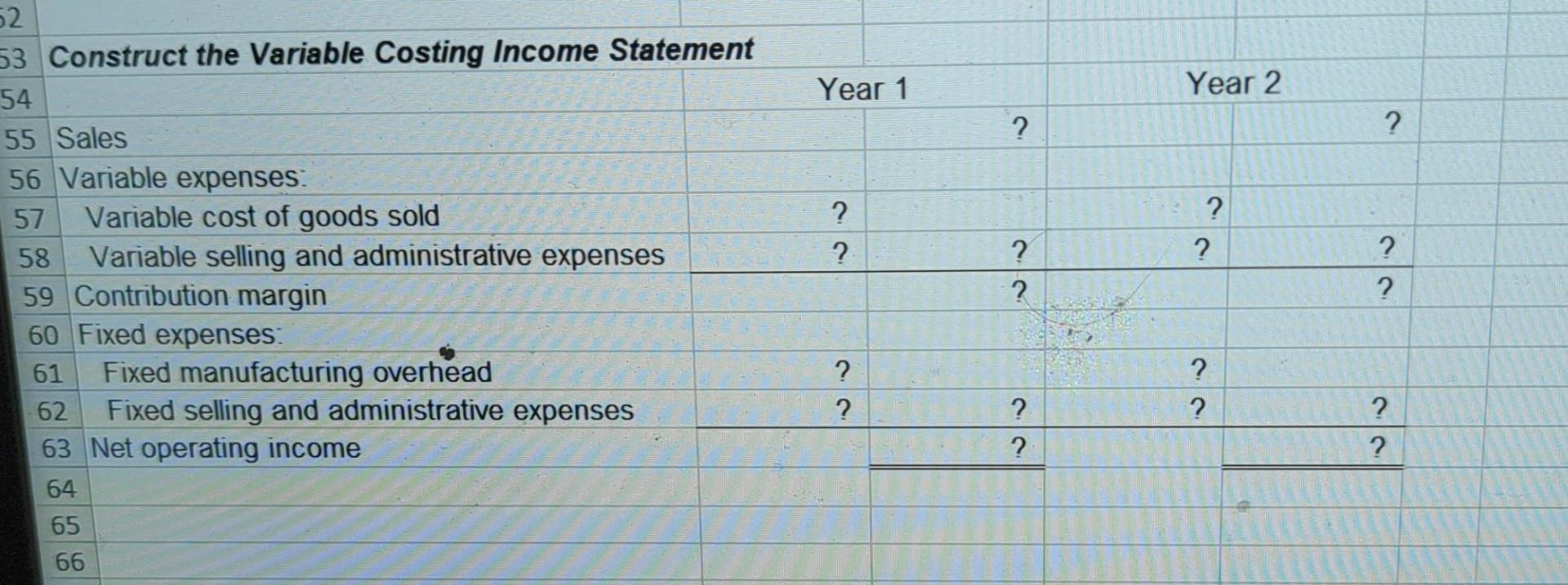 $11 8 Direct labor $6 9 10 12 13 Fixed per year
