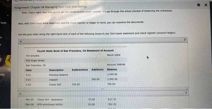 ns ess Tips ess Tips YOU ou Really Your roommate, Tim, has