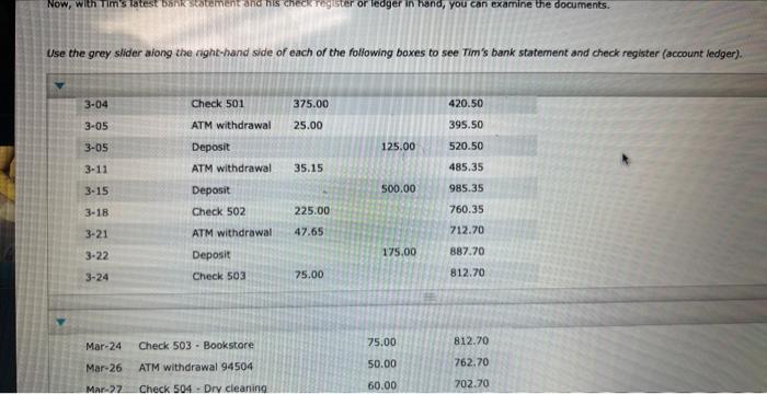 never before had a checking account, but he finally opened one last