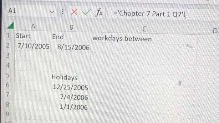 and August 15, 2006? & How many workdays (including holidays but excluding