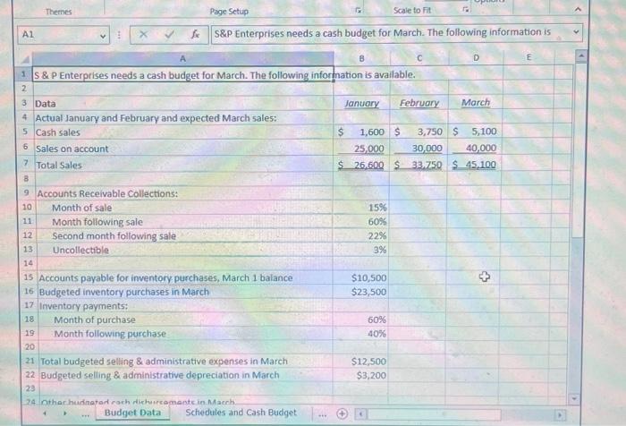 the worksheet. From the Excel Simulation below, if in a blank cell