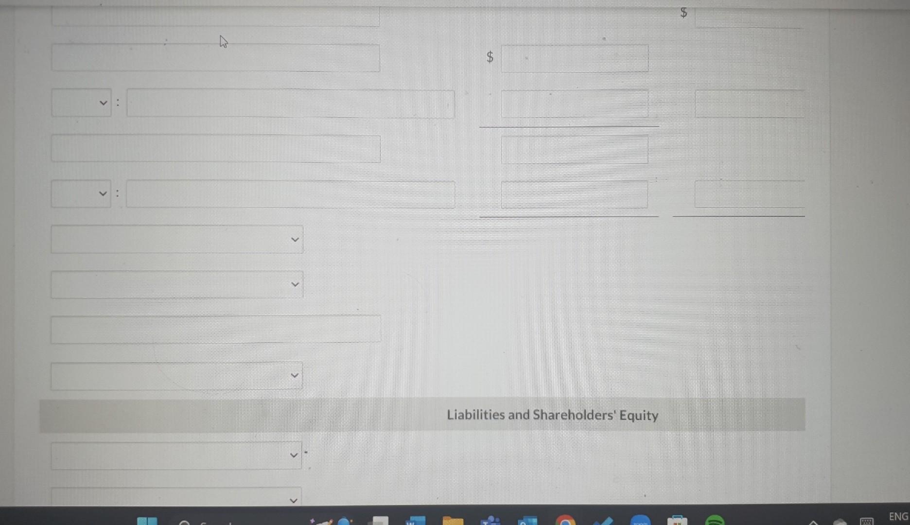 shares 192,000 Equipment 325,000 Retained earnings 180,000 Accumulated depreciation-buildings (150,000) Accumulated depreciation-equipment