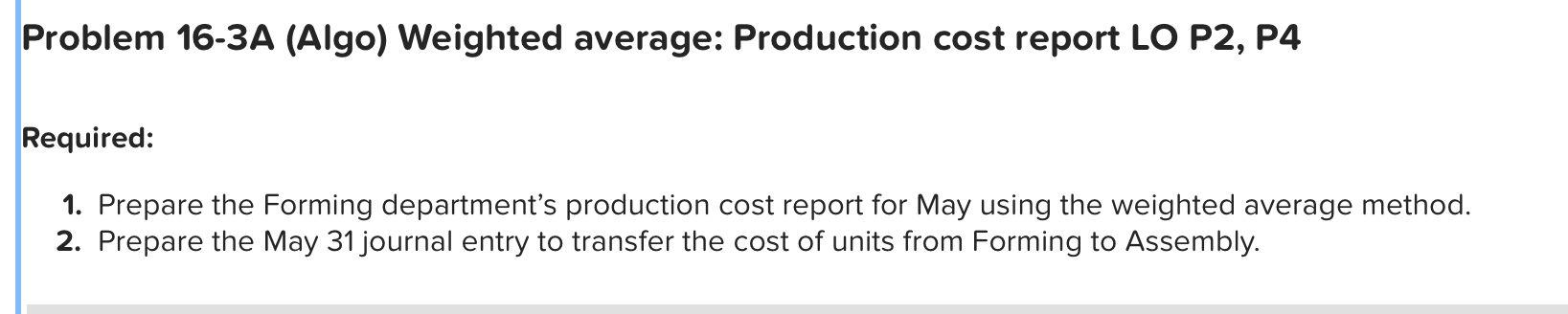 following information applies to the questions displayed below.] Tamar Company manufactures a