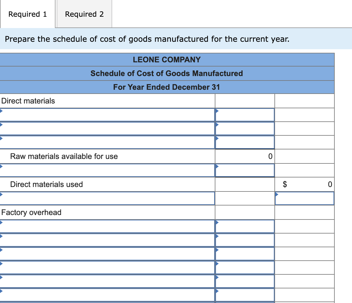 is taken from the December 31 adjusted trial balance and other records